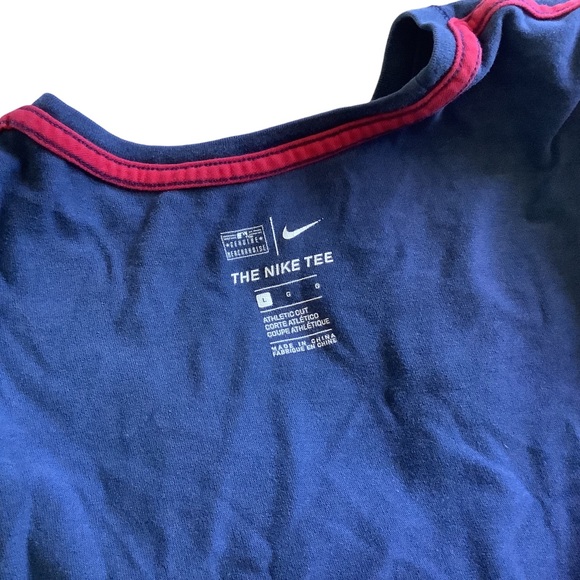 Nike MLB Cleveland Indians Long Sleeve Crewneck T-Shirt Preowned - Picture 4 of 9